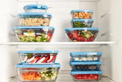 Professionnels De La Restauration|Sets>Duralex Freshbox - 3 boites de conservation carrées multi-tailles