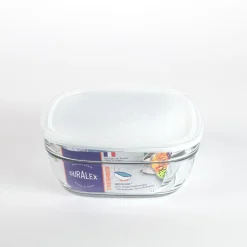 Boîtes Carrées>Duralex Freshbox - Boite de conservation carrée couvercle blanc 2L