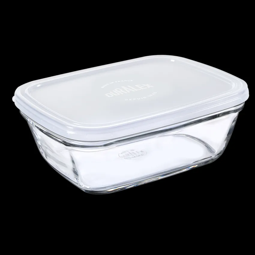 Professionnels De La Restauration|Boîtes Rectangulaires>Duralex Freshbox - Boite de conservation rectangulaire couvercle blanc 1,65L
