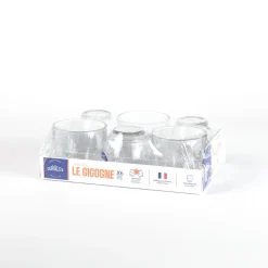 Professionnels De La Restauration|Tasses>Duralex Le Gigogne - Tasse en verre transparent 22 cl