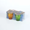 Verres À Eau>Duralex Le Picardie - Panaché 4 couleurs 25cl - 80 ans