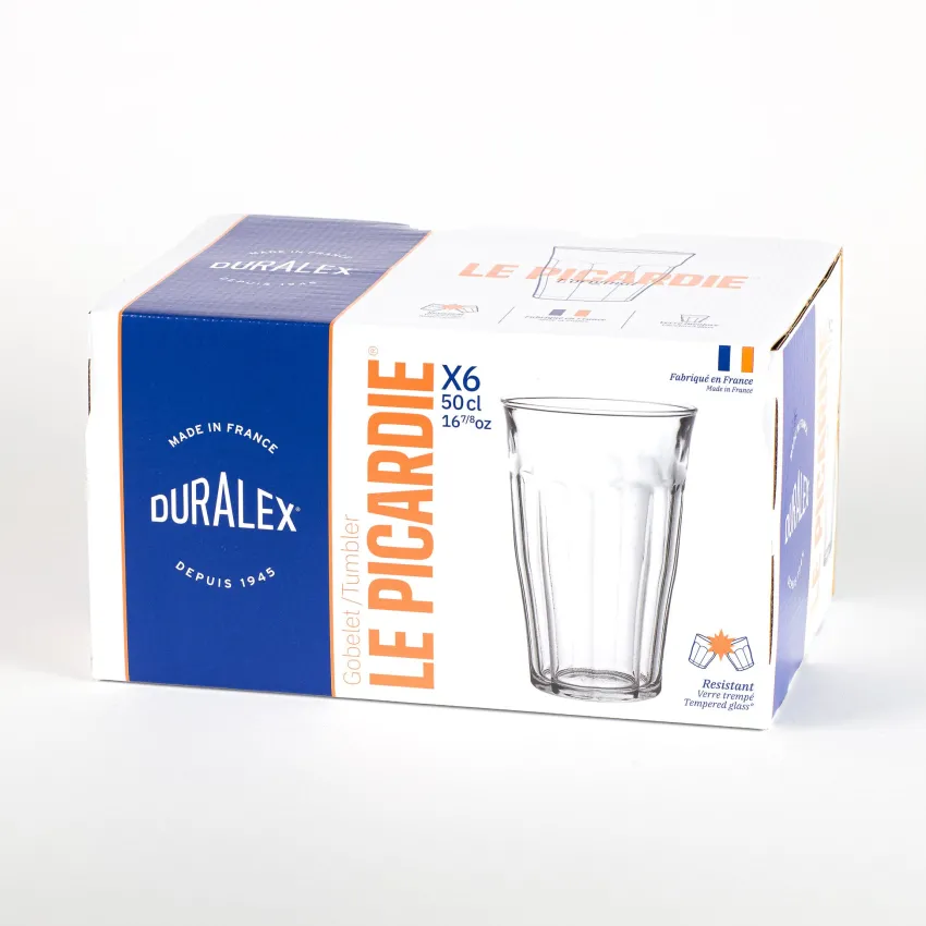 Professionnels De La Restauration|Verres À Bière>Duralex Le Picardie - Verre à eau - Transparent 50cl