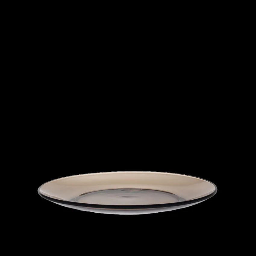 Professionnels De La Restauration|Assiettes>Duralex Lys - Assiettes à dessert x6 - 19cm - Sépia