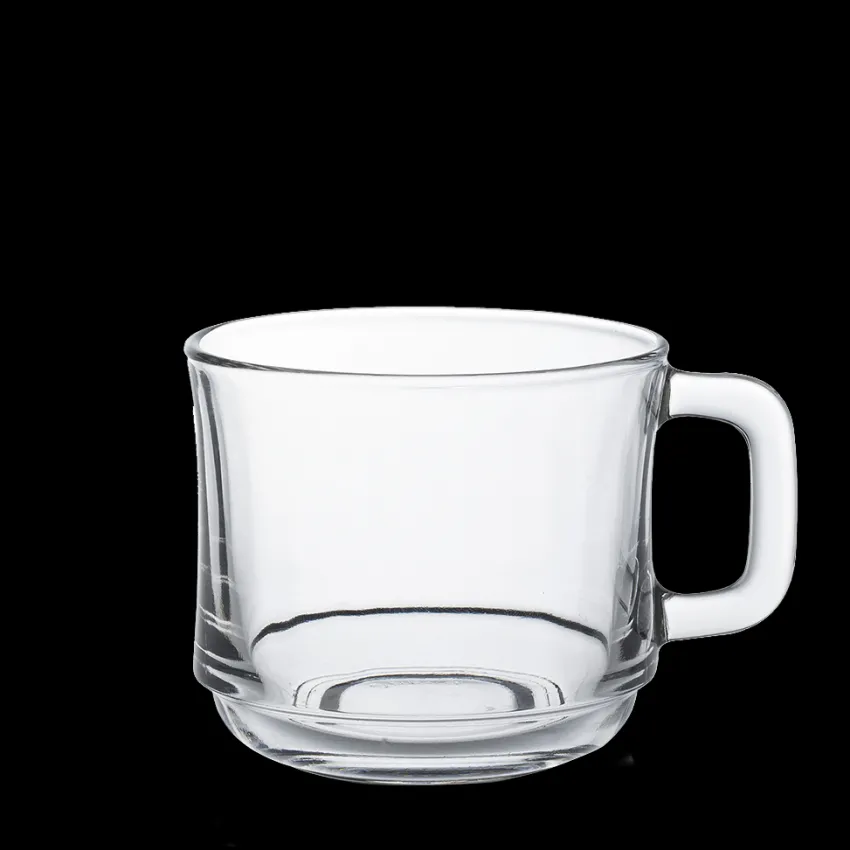 Professionnels De La Restauration|Tasses>Duralex Lys - Tasse en verre transparent Empilable 22 cl