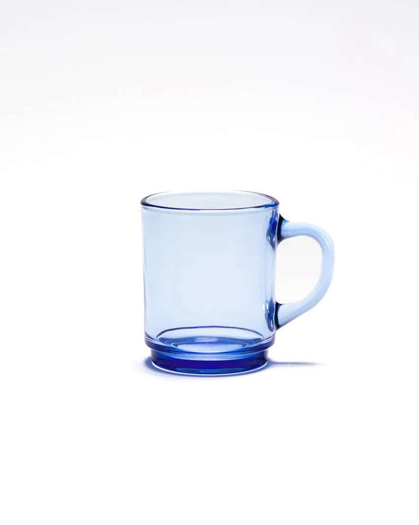 Professionnels De La Restauration|Mugs>Duralex Versailles - Mug en verre Bleu Marine 26 cl