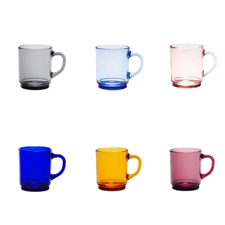 Professionnels De La Restauration|Tasses>Duralex Versailles - Tasse 26cl - Panaché 6 couleurs