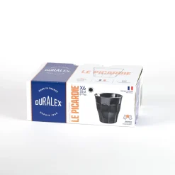 Professionnels De La Restauration|Verres À Eau>Duralex Le Picardie Noir brillant - Verre 25cl