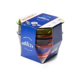 Bols>Duralex Lys - Bol en verre multicolore à oreilles 51cl