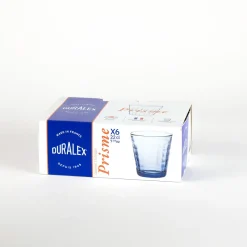 Professionnels De La Restauration|Verres À Eau>Duralex Prisme - Verre Bleu Marine 22cl