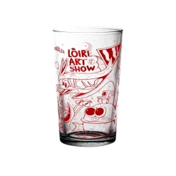 Verres À Bière|Verres À Eau>Duralex Unie - Verre Loire Art Show rouge 33cl